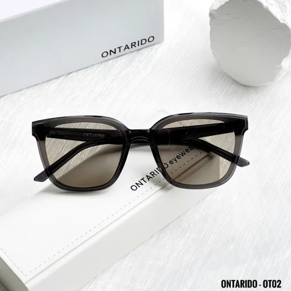 Gọng Kính Mát Râm Chính Hãng Nam Nữ Thời Trang AmeiD Ontarido 02 Gọng Nhựa Mắt Râm Chống Tia UV 400 Gọng Mát Chính Hãng - Ảnh 4